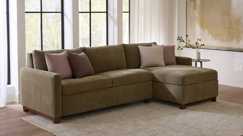 Caption: Shown in Arden Olive | Lifestyle