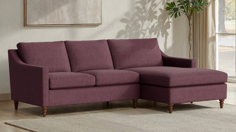Caption: Shown in Charles Aubergine | Lifestyle