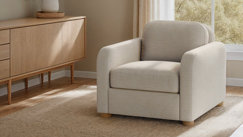 Caption: Shown in Arden Flax | Lifestyle