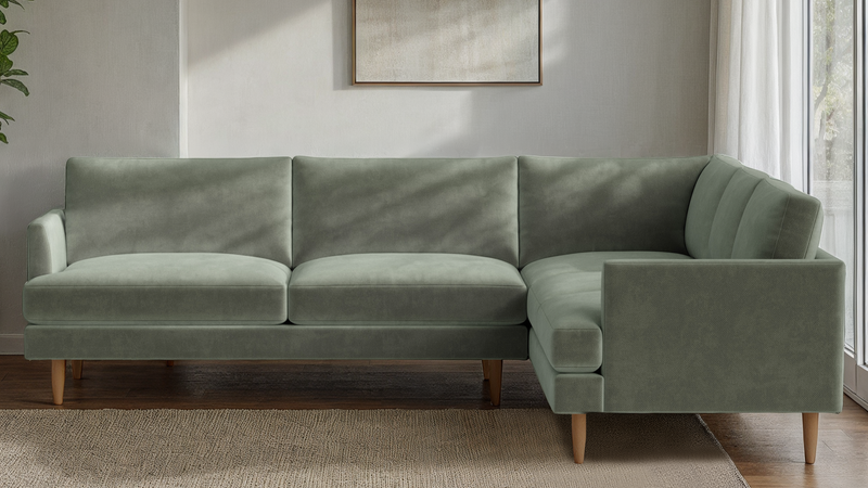 Caption: Shown in Becket Sage | Lifestyle