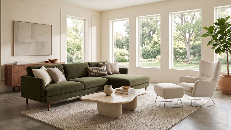 Caption: Shown in Jordan Linen | Lifestyle