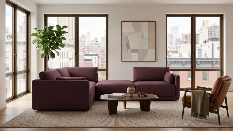 Caption: Shown in Charles Aubergine | Lifestyle