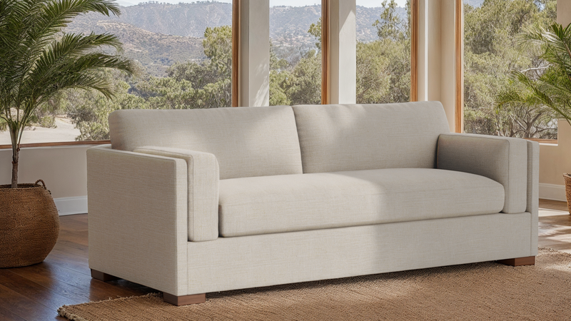 Caption: Shown in Arden Flax | Lifestyle