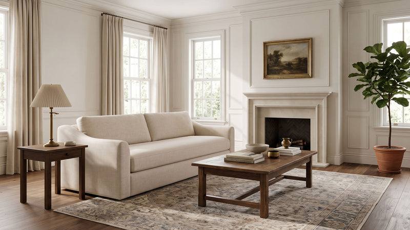 Caption: Shown in Arden Flax | Lifestyle