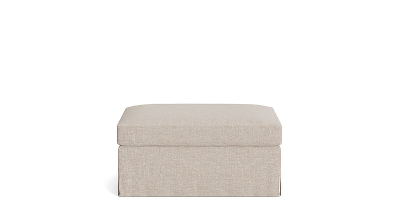 Vera Skirted Ottoman