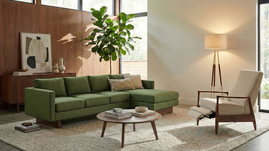 Vintage Sofa with Chaise placeholder